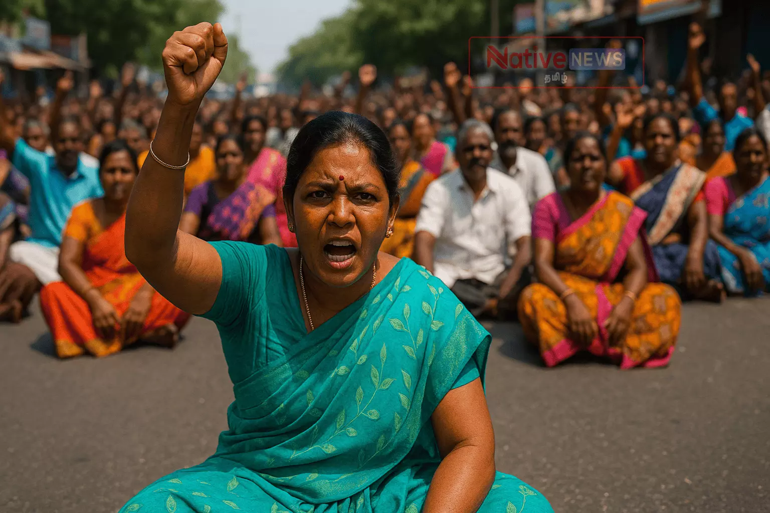 சாலை மறியல் போராட்டத்தில் ஆக்கிரமிப்பை அகற்ற கோரி பொதுமக்கள் வேண்டுகோள் சாலை மறியல் போராட்டத்தில் ஆக்கிரமிப்பை அகற்ற கோரி பொதுமக்கள் வேண்டுகோள்