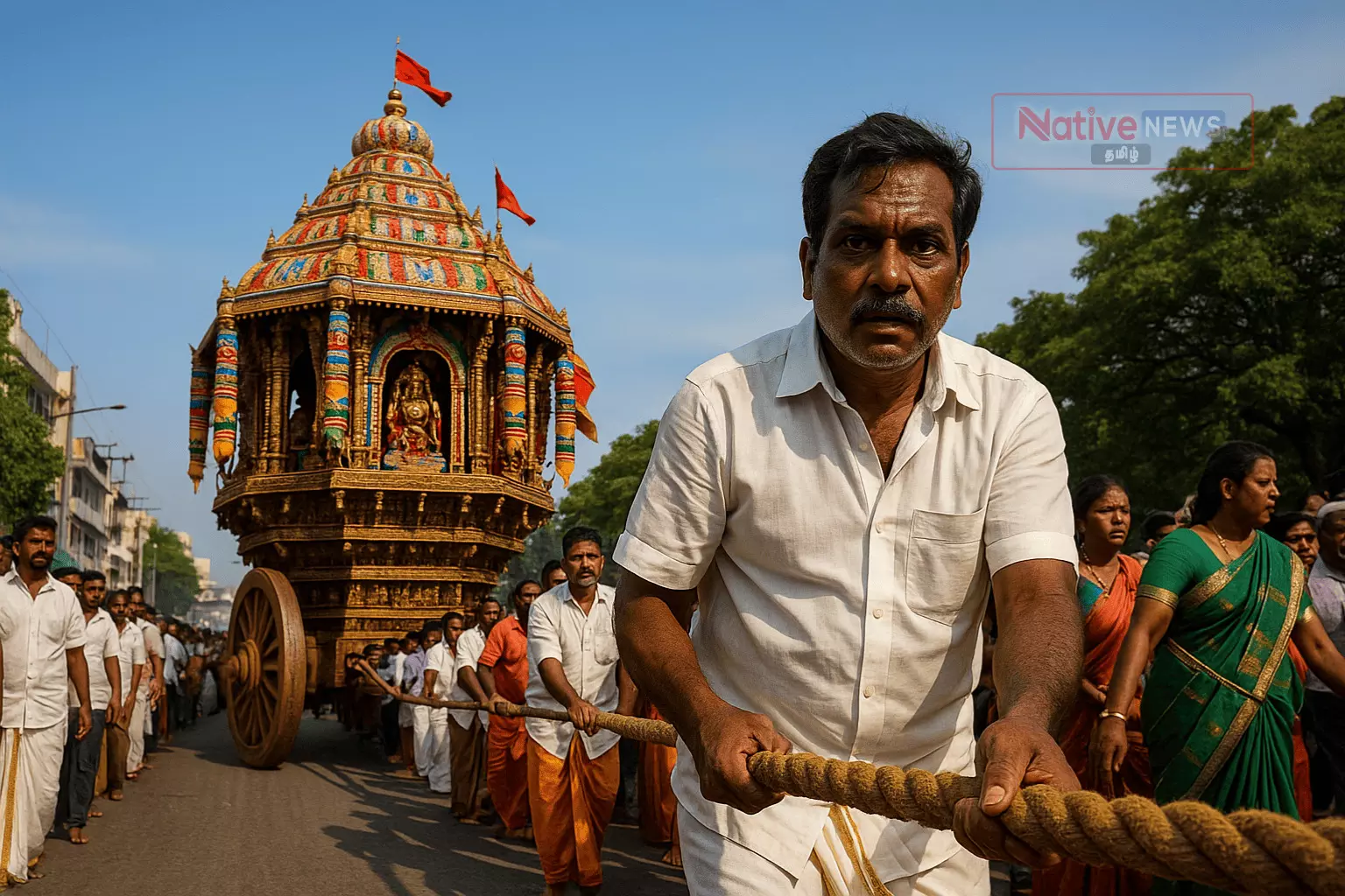 பவானி, கூடுதுறை சங்கமேஸ்வரர் கோவிலில் வண்ணமயமான சித்திரை விழா பவானி, கூடுதுறை சங்கமேஸ்வரர் கோவிலில் வண்ணமயமான சித்திரை விழா