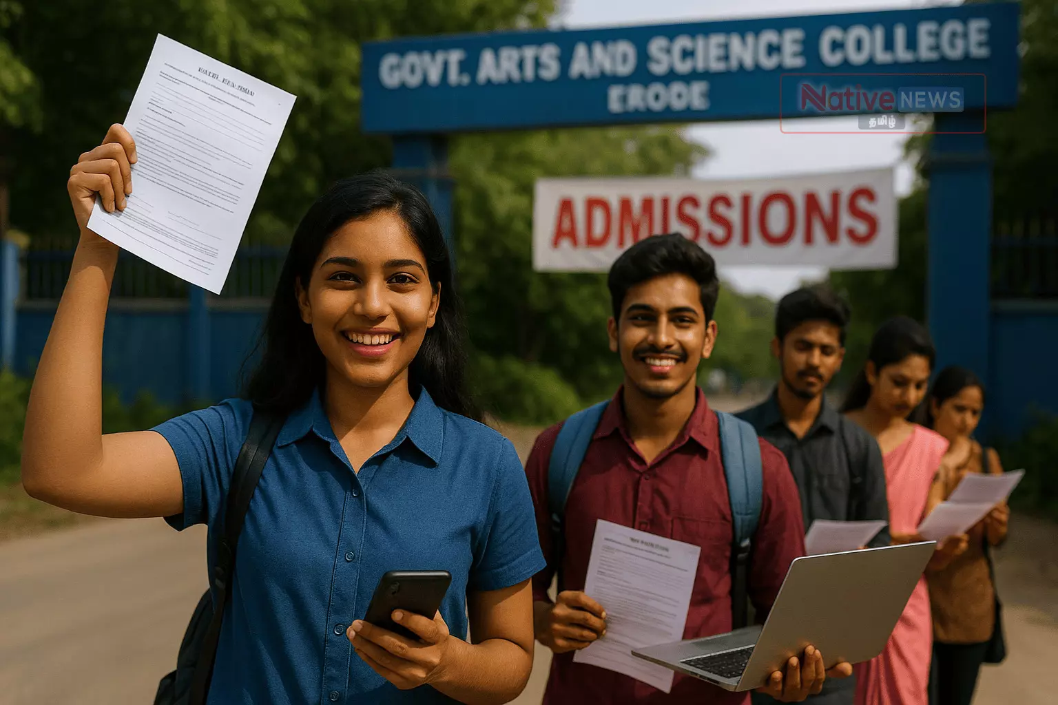 ஈரோட்டில் 6 அரசு கல்லூரிகளில் மாணவர் சேர்க்கை அறிவிப்பு ஈரோட்டில் 6 அரசு கல்லூரிகளில் மாணவர் சேர்க்கை அறிவிப்பு