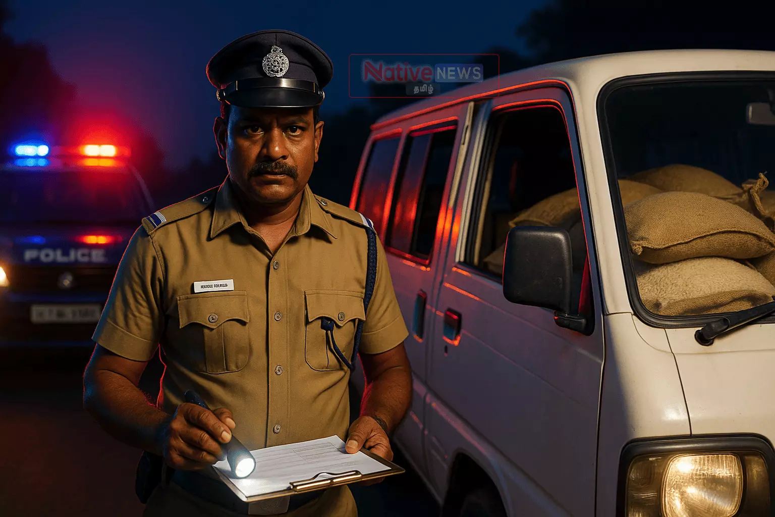 பவானியில் 1.35 டன் ரேஷன் அரிசி கடத்தலில் ஒருவர் கைது பவானியில் 1.35 டன் ரேஷன் அரிசி கடத்தலில் ஒருவர் கைது