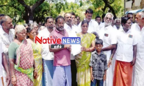 ஈரோடு: ரூ.3 கோடி சொத்தை அபகரிக்க முயற்சி; திமுக கவுன்சிலர் உள்பட 3 பேர் மீது எஸ்பி ஆபிசில் புகார் மனு!