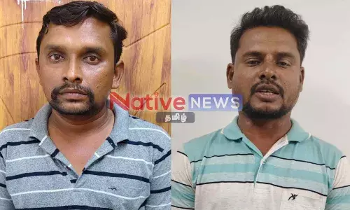 பவானி அருகே பாரில் பணம் கேட்டு மிரட்டிய த.வா.க., நிர்வாகிகள் 2 பேர் கைது! பவானி அருகே பாரில் பணம் கேட்டு மிரட்டிய த.வா.க., நிர்வாகிகள் 2 பேர் கைது!