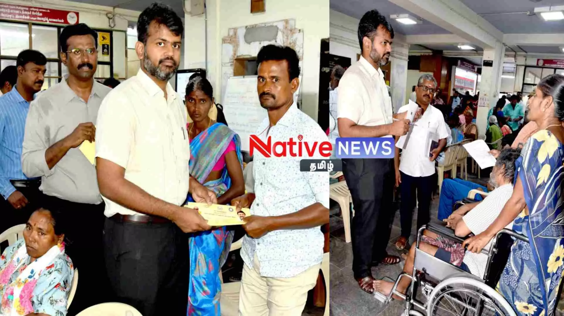 ஈரோட்டில் மக்கள் குறைதீர் நாள் கூட்டத்தில் மாற்றுத்திறனாளிகளுக்கு ரூ.7.05 லட்சம் மதிப்பிலான கடனுதவிகளை வழங்கிய ஆட்சியர்! ஈரோட்டில் மக்கள் குறைதீர் நாள் கூட்டத்தில் மாற்றுத்திறனாளிகளுக்கு ரூ.7.05 லட்சம் மதிப்பிலான கடனுதவிகளை வழங்கிய ஆட்சியர்!