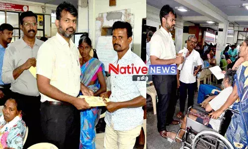 ஈரோட்டில் மக்கள் குறைதீர் நாள் கூட்டத்தில் மாற்றுத்திறனாளிகளுக்கு ரூ.7.05 லட்சம் மதிப்பிலான கடனுதவிகளை வழங்கிய ஆட்சியர்!