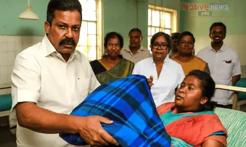 பள்ளிபாளையம் அரசு மருத்துவமனையில் சமூக அக்கறை