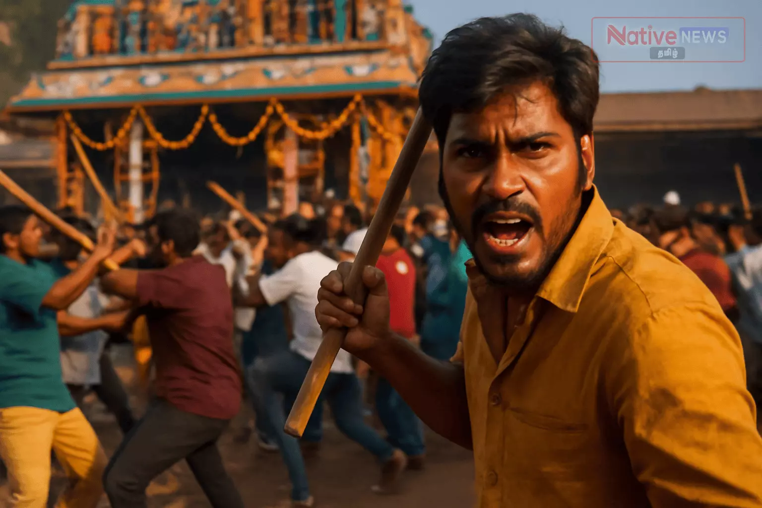 திருவிழா விருந்து, மோதலில் முடிந்தது – சேந்தமங்கலத்தில் இருதரப்பு தாக்குதல் திருவிழா விருந்து, மோதலில் முடிந்தது – சேந்தமங்கலத்தில் இருதரப்பு தாக்குதல்