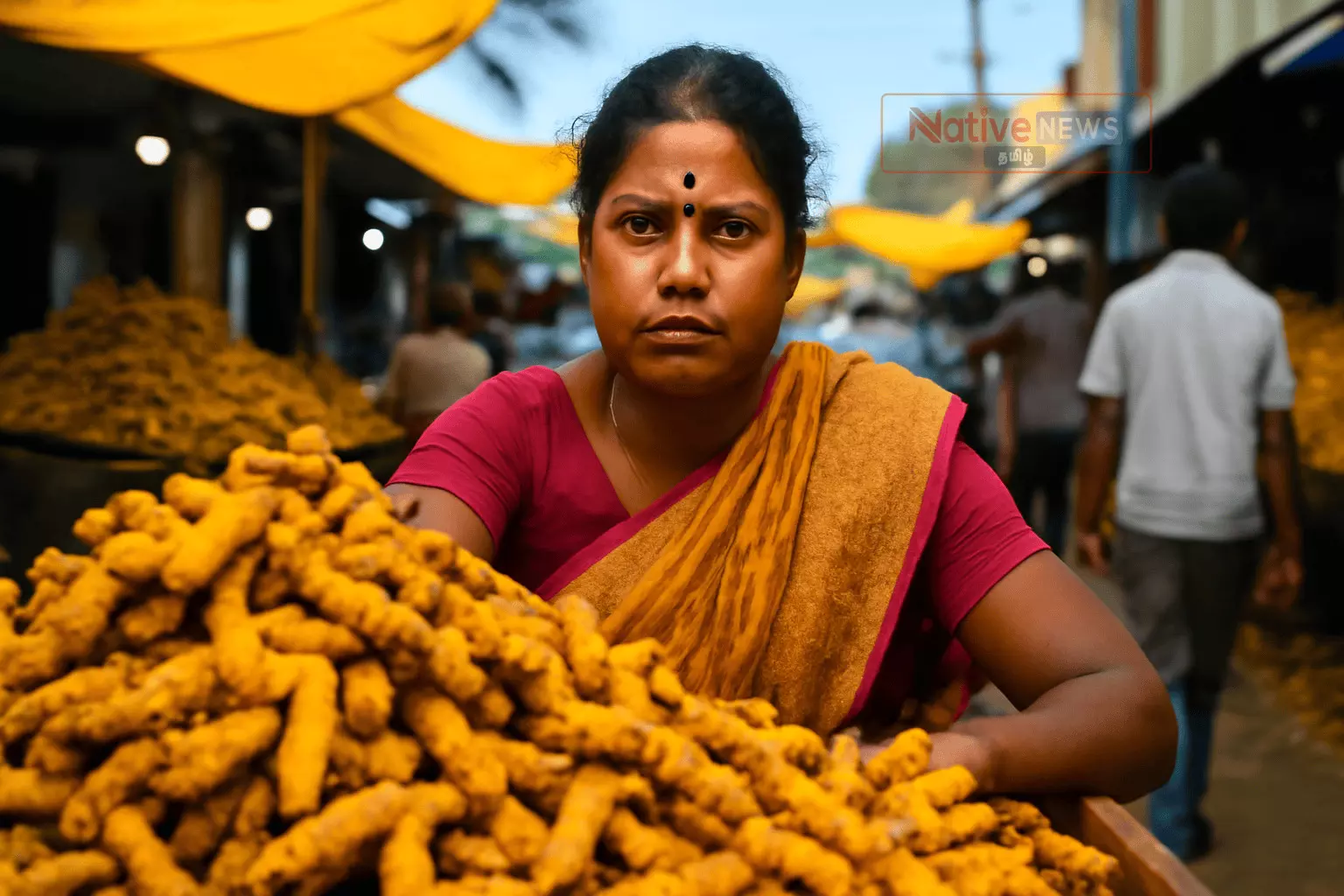 மஞ்சள் மார்க்கெட்டில் நாமகிரிப்பேட்டை முன்னிலை மஞ்சள் மார்க்கெட்டில் நாமகிரிப்பேட்டை முன்னிலை
