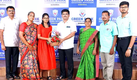 கிரீன் பார்க் இண்டர்நேஷனல் பள்ளி மாவட்ட அளவில் முதல் 3 இடங்கள் பெற்று சாதனை கிரீன் பார்க் இண்டர்நேஷனல் பள்ளி மாவட்ட அளவில் முதல் 3 இடங்கள் பெற்று சாதனை