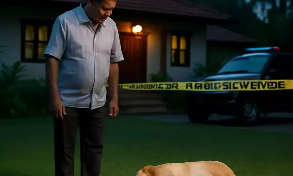 பா.ஜ. நிர்வாகியின் வீட்டில் மர்மமான முறையில் நாய் மரணம்-சென்னிமலையில் பரபரப்பு!பா.ஜ. நிர்வாகியின் வீட்டில் மர்ம கொலை திட்டமா?