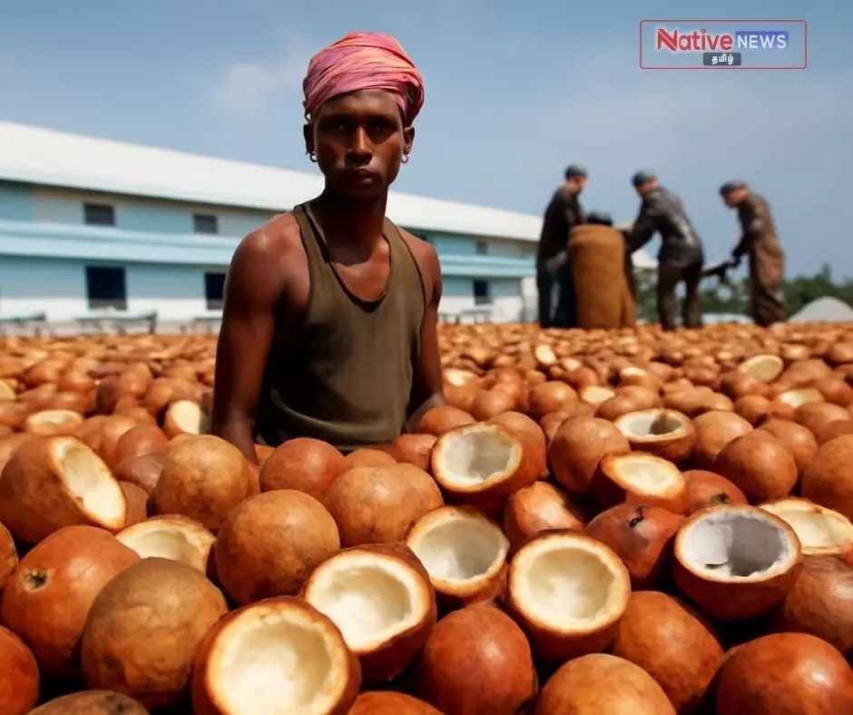 ஒரே நாளில் ரூ.7.47 லட்சம் சாதனை - மொடக்குறிச்சி சந்தையில் ரூ.7.47 லட்சத்துக்குத் தேங்காய், கொப்பரை விற்பனை! ஒரே நாளில் ரூ.7.47 லட்சம் சாதனை - மொடக்குறிச்சி சந்தையில் ரூ.7.47 லட்சத்துக்குத் தேங்காய், கொப்பரை விற்பனை!