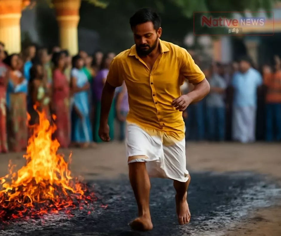 மஞ்சினி புத்துமாரியம்மன் கோவிலில் தீமிதித்து நேர்த்திக்கடன் செலுத்திய பக்தர்கள் மஞ்சினி புத்துமாரியம்மன் கோவிலில் தீமிதித்து நேர்த்திக்கடன் செலுத்திய பக்தர்கள்