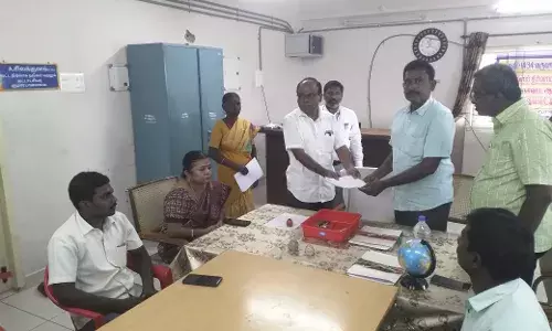 தாலுக்கா அலுவலகத்தில் ஜமாபந்தி   முகாம் துவக்கம்