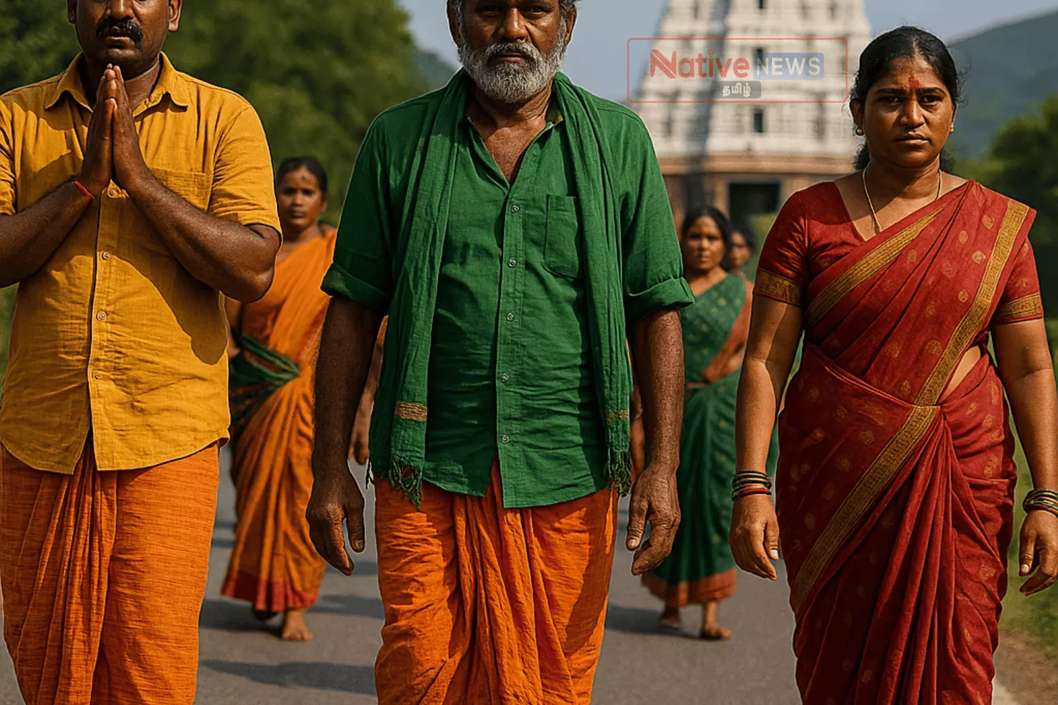 திருப்பதிக்கு பாதயாத்திரை: பக்தர்களின் அதிரடி பயணம் திருப்பதிக்கு பாதயாத்திரை: பக்தர்களின் அதிரடி பயணம்