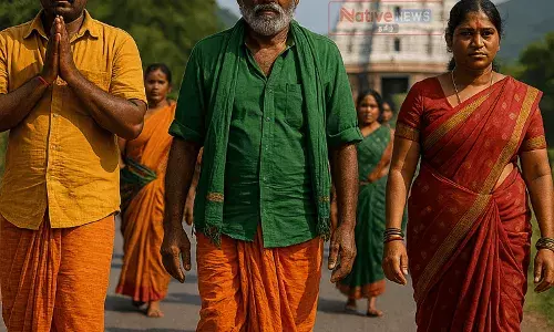 திருப்பதிக்கு பாதயாத்திரை: பக்தர்களின் அதிரடி பயணம் திருப்பதிக்கு பாதயாத்திரை: பக்தர்களின் அதிரடி பயணம்