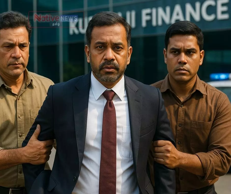 குறிஞ்சி பைனான்ஸ் நிறுவன அதிபர் கைது குறிஞ்சி பைனான்ஸ் நிறுவன அதிபர் கைது