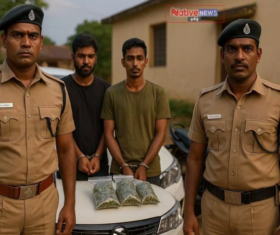 கஞ்சா கடத்தலில் இருவர் கைது - வாகனங்கள் பறிமுதல்! கஞ்சா கடத்தலில் இருவர் கைது - வாகனங்கள் பறிமுதல்!