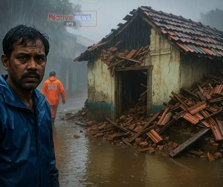 சேலத்தில் தொடரும் மழையால் வீடுகள் இடிந்து சேதம் சேலத்தில் தொடரும் மழையால் வீடுகள் இடிந்து சேதம்