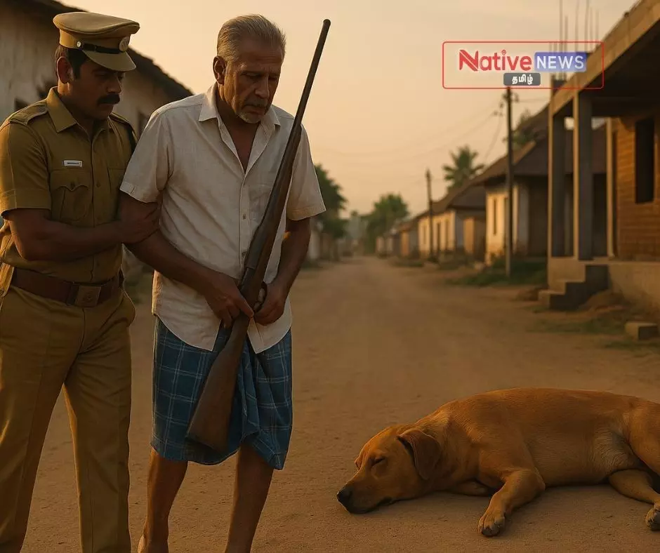 நாயை சுட்ட நரிக்குறவர் கைது! ஈரோட்டில் பரபரப்பு சம்பவம்! நாயை சுட்ட நரிக்குறவர் கைது! ஈரோட்டில் பரபரப்பு சம்பவம்!