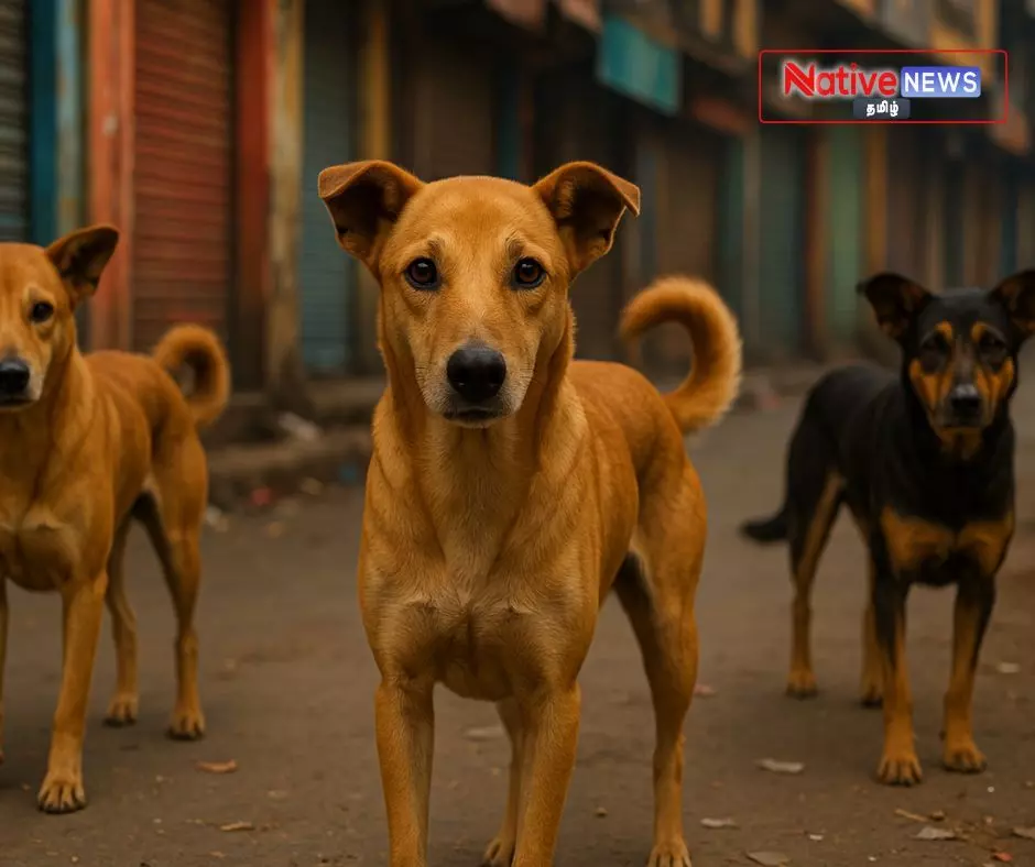 சாலையோரம் அச்சுறுத்தும் தெருநாய்கள் - நடவடிக்கை அவசியம்! சாலையோரம் அச்சுறுத்தும் தெருநாய்கள் - நடவடிக்கை அவசியம்!