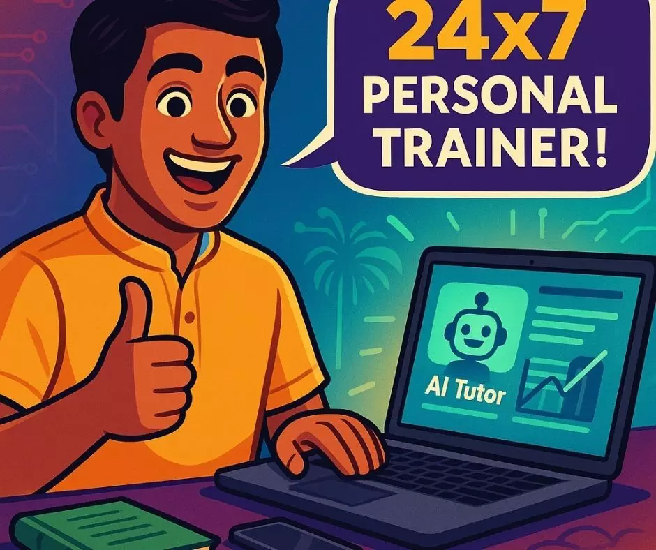 உங்க Personal Trainer மாதிரி AI-யும் இருக்கலாம்! Skill Development-க்கு 24x7 Partner கிடைச்சுருக்கு! உங்க Personal Trainer மாதிரி AI-யும் இருக்கலாம்! Skill Development-க்கு 24x7 Partner கிடைச்சுருக்கு!