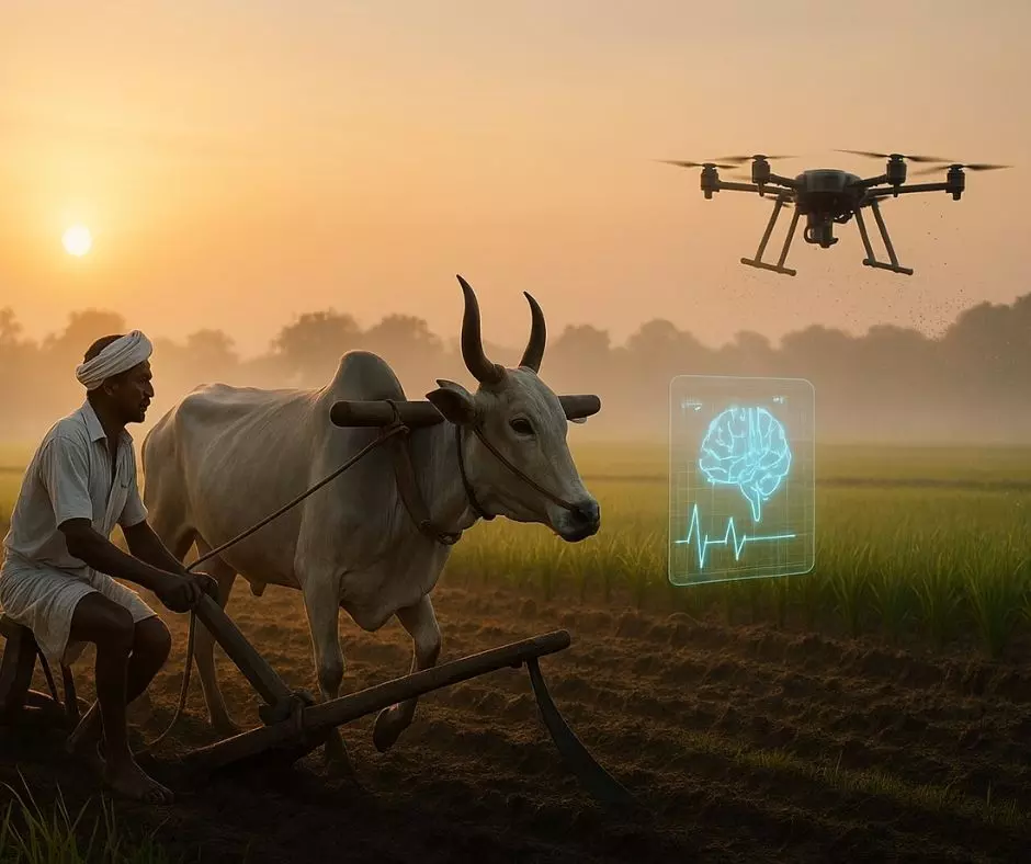 AI வானிலை அறிந்து விதை தெளிக்கும் அதிசயம்: தமிழக விவசாயிகளுக்கு புதிய யுகம்! AI வானிலை அறிந்து விதை தெளிக்கும் அதிசயம்: தமிழக விவசாயிகளுக்கு புதிய யுகம்!