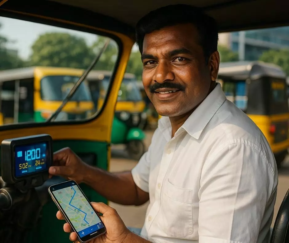 ₹500 முதல் ₹2000 வரை: AI Auto Meter எப்படி ஒரு நாளைக்கு ஓட்டுநரின் வருமானத்தை 40% அதிகரிக்கிறது? ₹500 முதல் ₹2000 வரை: AI Auto Meter எப்படி ஒரு நாளைக்கு ஓட்டுநரின் வருமானத்தை 40% அதிகரிக்கிறது?