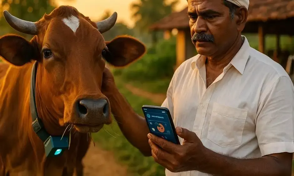 உங்க பசுவின் உடல்நிலையை WhatsApp-ல் தெரிஞ்சுக்கலாம்: Tamil Nadu சிறு விவசாயிகளுக்கு AI Dairy Revolution