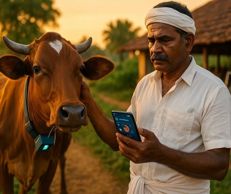 உங்க பசுவின் உடல்நிலையை WhatsApp-ல் தெரிஞ்சுக்கலாம்: Tamil Nadu சிறு விவசாயிகளுக்கு AI Dairy Revolution உங்க பசுவின் உடல்நிலையை WhatsApp-ல் தெரிஞ்சுக்கலாம்: Tamil Nadu சிறு விவசாயிகளுக்கு AI Dairy Revolution