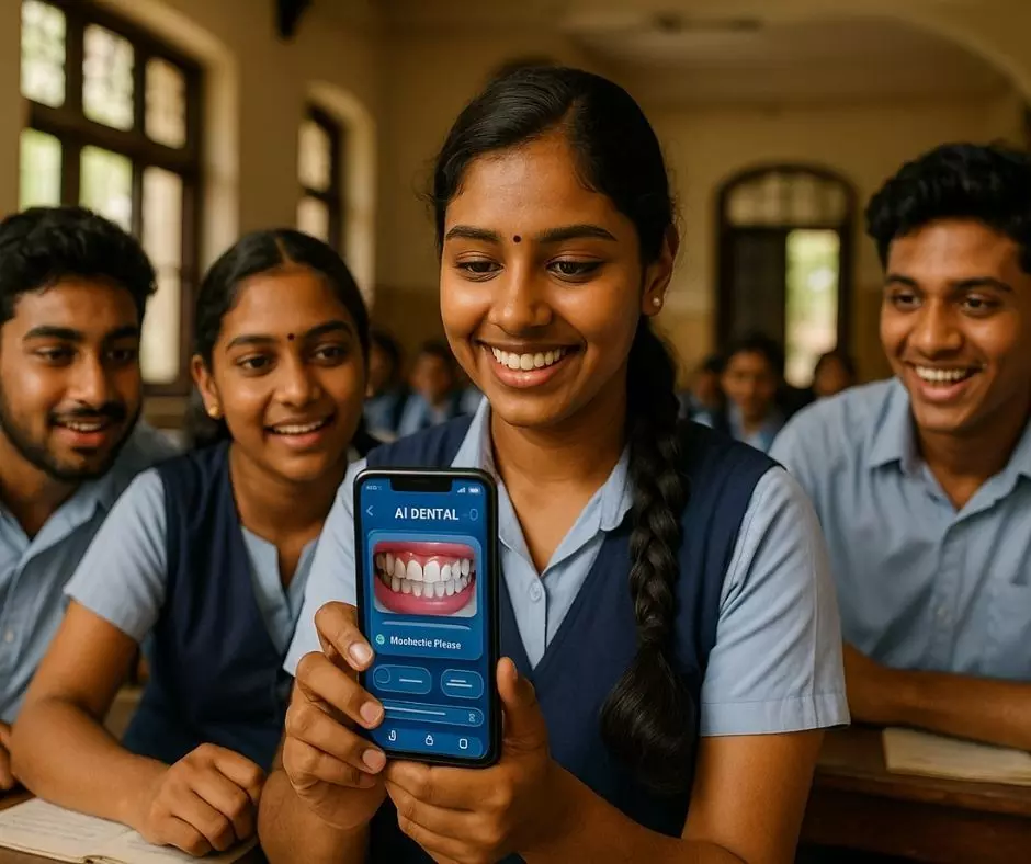 செல்ஃபி எடுக்கும்போதே உங்கள் பல் ஆரோக்கியம் தெரிஞ்சுடுச்சு: AI-ன் புதிய மேஜிக்! செல்ஃபி எடுக்கும்போதே உங்கள் பல் ஆரோக்கியம் தெரிஞ்சுடுச்சு: AI-ன் புதிய மேஜிக்!
