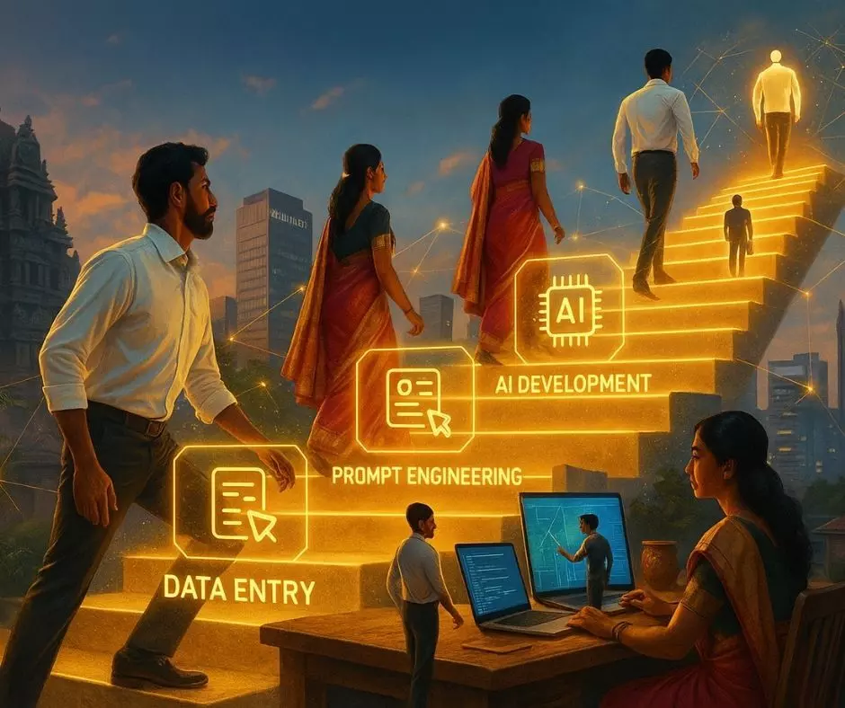 வீட்டிலிருந்தே ₹10 லட்சம் சம்பாதிக்கலாம்: AI வேலைவாய்ப்புகளின் புதிய யுகம்! வீட்டிலிருந்தே ₹10 லட்சம் சம்பாதிக்கலாம்: AI வேலைவாய்ப்புகளின் புதிய யுகம்!