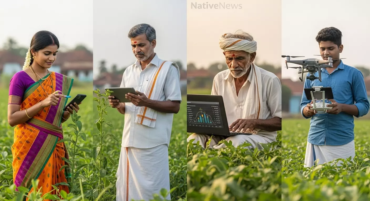 உழைக்கும் கரங்களில் ஓர் புத்துணர்வு – விவசாய வளர்ச்சிக்காக செயற்கை நுண்ணறிவு தரும் புது உயிர்! உழைக்கும் கரங்களில் ஓர் புத்துணர்வு – விவசாய வளர்ச்சிக்காக செயற்கை நுண்ணறிவு தரும் புது உயிர்!