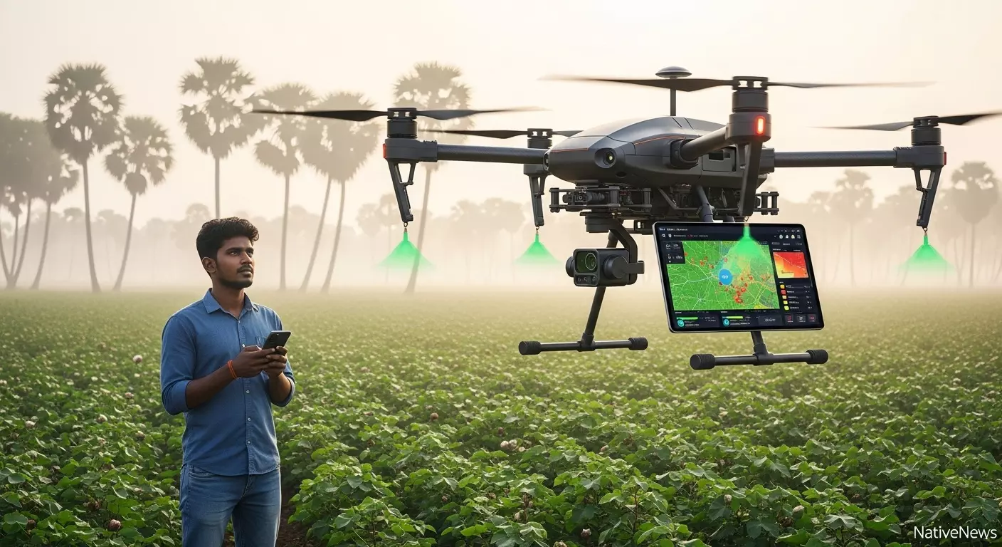 விவசாயத்தில் AI மற்றும் ரோபோ ட்ரோன்களின் இணைவின் மூலம் புதிய கண்டுபிடிப்புகள்! விவசாயத்தில் AI மற்றும் ரோபோ ட்ரோன்களின் இணைவின் மூலம் புதிய கண்டுபிடிப்புகள்!