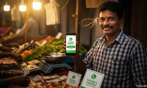 agriculture flyer ai template